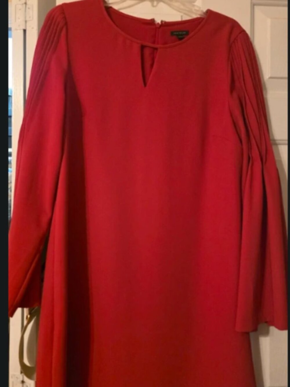 Ann Taylor Red Long Sleeve Dress • Size 10